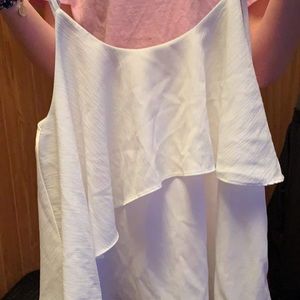 White crop top from forever 21